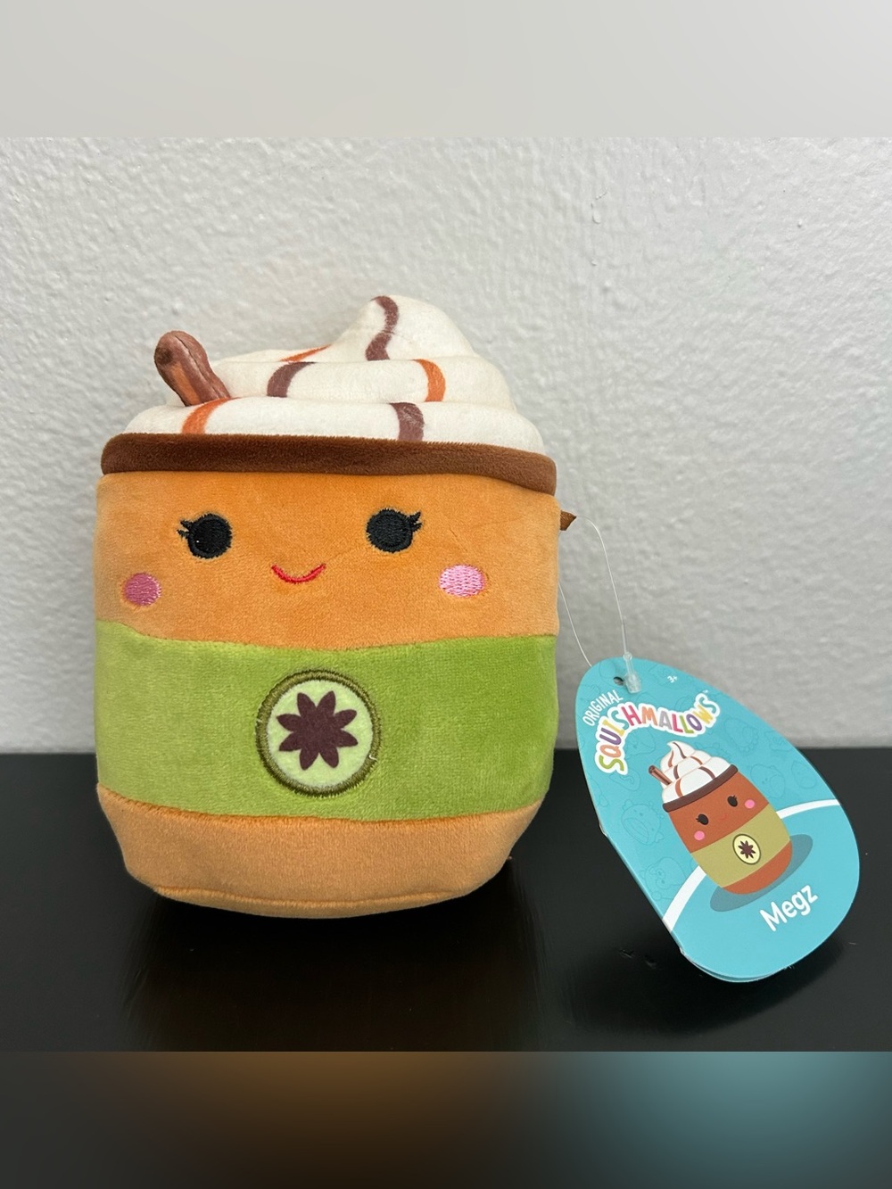 Squishmallows 5” Megz the Nutmeg Latte Scented Plush Mystery Food Squad NWT